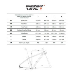 Bicicleta MTB Conor WRC 8500 Azul: ¡Aventura sin límites!