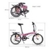 Bicicleta Plegable Dahon Mariner D8 Rosa - ¡Compra Ahora!