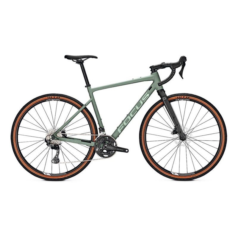 Bicicleta Gravel Focus Atlas 6.8 Verde - ¡Aventura sin límites!