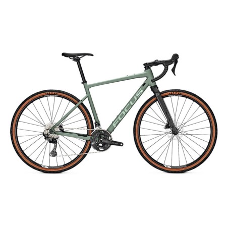 Bicicleta Gravel Focus Atlas 6.8 Verde - ¡Aventura sin límites!