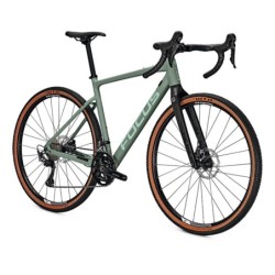 Bicicleta Gravel Focus Atlas 6.8 Verde - ¡Aventura sin límites!