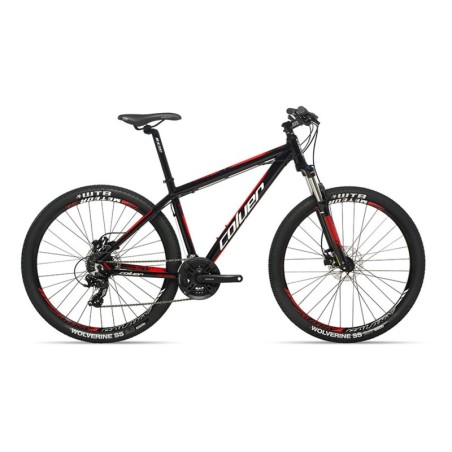 Bicicleta MTB Coluer Ascent 272: ¡Aventura en Negro y Rojo!
