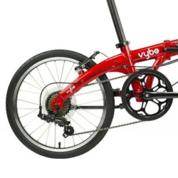 Bicicleta Plegable Dahon VYBE D7 7V Roja - ¡Compacta y Estilosa!