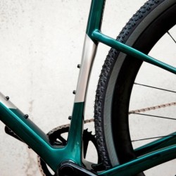 Bicicleta Gravel Ridley Kanzo Adventure: ¡Aventura Verde Gris!