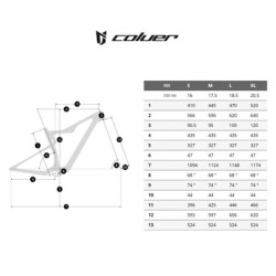 Bicicleta MTB Coluer Stake CR 4.4 Verde: ¡Aventura sin límites!