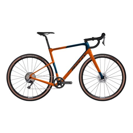 Bicicleta Gravel Ridley Kanzo GRX800: Aventura en Naranja y Azul