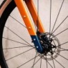 Bicicleta Gravel Ridley Kanzo GRX800: Aventura en Naranja y Azul
