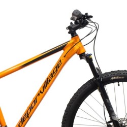 Bicicleta MTB Deporvillage PR500 29 Naranja Negro - ¡Compra Ahora!