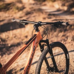 Bicicleta MTB Deporvillage PR500 29 Naranja Negro - ¡Compra Ahora!