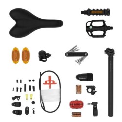 Bicicleta MTB Deporvillage PR500 29 Naranja Negro - ¡Compra Ahora!