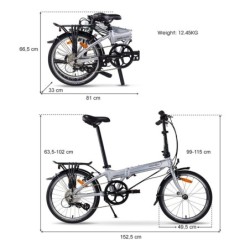 Bicicleta Plegable Dahon Mariner D8: ¡Explora con Estilo!