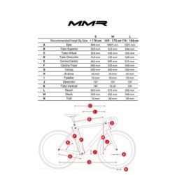 Bicicleta Urbana MMR Metro Negro-Gris: ¡Estilo y Comodidad!