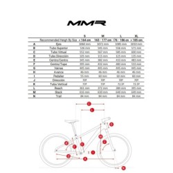 Bicicleta MTB MMR Kuma 00 29 Rojo Negro - ¡Aventura Espera!