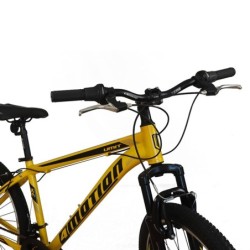 Bicicleta Umit 4 Motion 24 Amarillo - ¡Aventura Segura para Niños!