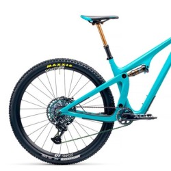 Bicicleta MTB Yeti Cycles SB 115 C1 2022: ¡Aventura Turquesa!