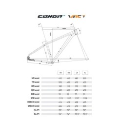 Bicicleta MTB Conor 7200 29 Naranja: ¡Aventura Sin Límites!