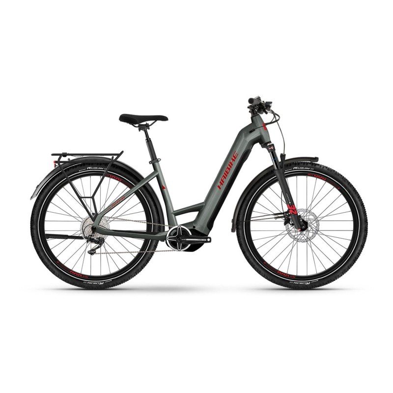 Bicicleta eléctrica Haibike Trekking 5 Low gris - ¡Explora hoy!