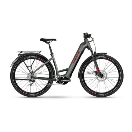 Bicicleta eléctrica Haibike Trekking 5 Low gris - ¡Explora hoy!