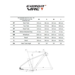 Bicicleta MTB Conor 6000 Disc 27.5 negra - ¡Aventura sin límites!