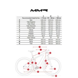Compra la Bicicleta Eléctrica MMR X-Bolt 140 00 Roja Negra