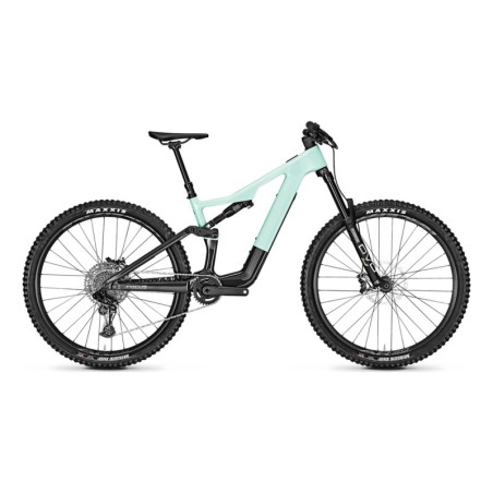 Bicicleta Eléctrica Focus Jam 8.7: ¡Aventura en Turquesa!