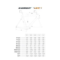 Bicicleta Conor WRC Rush Carbon Ultegra: ¡Rendimiento Inigualable!