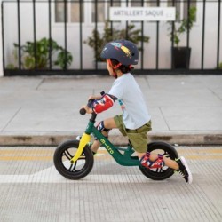 Bicicleta Micro Balance Lite Verde Infantil - ¡Aventura Segura!