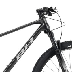 Bicicleta MTB BH Ultimate 6.5 Shimano XT: ¡Aventura en Negro y Gris!