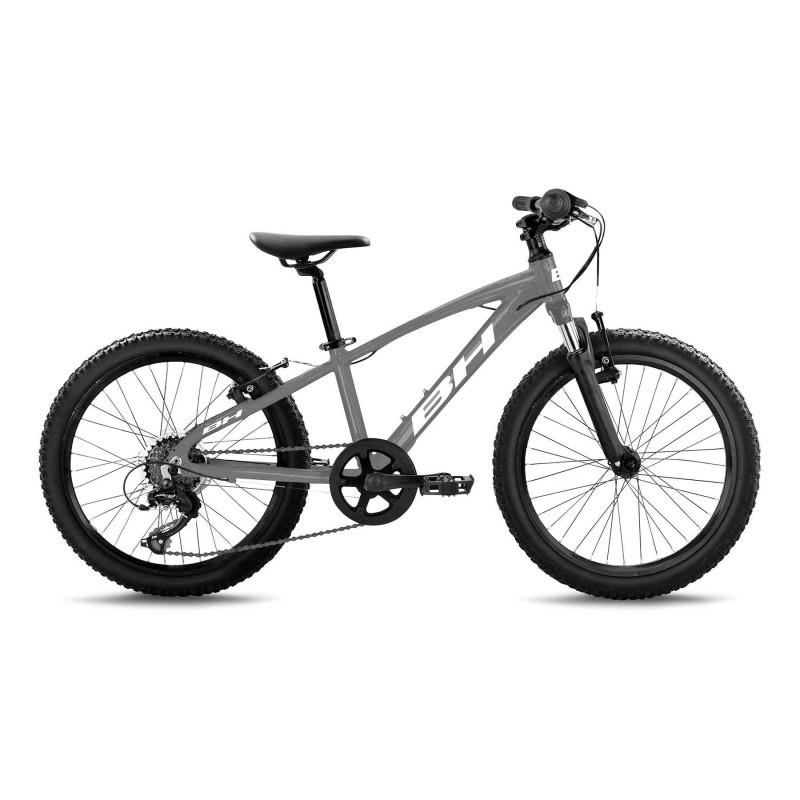 Bicicleta Infantil BH Expert 20: ¡Aventura en Plata y Blanco!