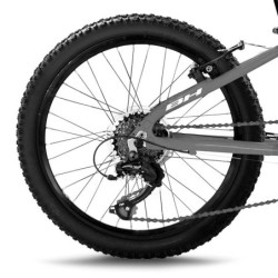 Bicicleta Infantil BH Expert 20: ¡Aventura en Plata y Blanco!