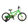 Bicicleta Infantil Conor Rocket 18 Verde - ¡Aventura Segura!