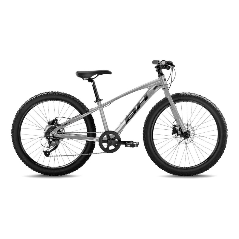 Bicicleta BH Expert Junior 24 9V gris: ¡Aventura Segura!