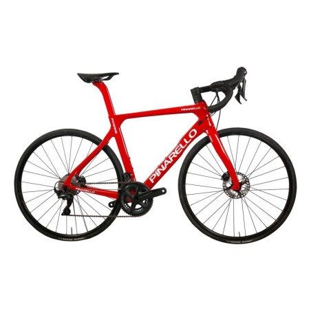 Bicicleta Carretera Pinarello Paris Roja: ¡Rendimiento Superior!