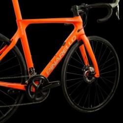 Compra la Bicicleta Carretera Pinarello Paris Naranja  ¡Rendimiento Superior!