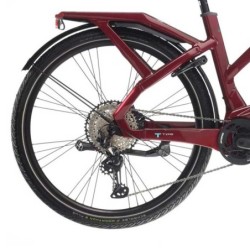 Bicicleta Eléctrica Bianchi E-Omnia Roja - ¡Conquista la Ciudad!