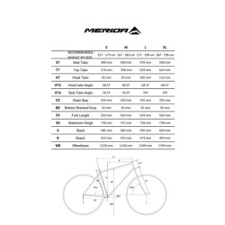 Bicicleta MTB Merida Ninety Six 6000 III2 2024: ¡Aventura Ya!