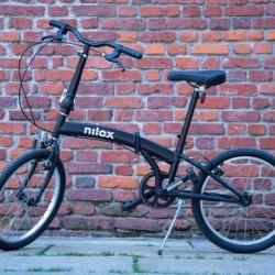 Bicicleta Plegable Nilox Musculare X0 Negro - ¡Compra Ya!
