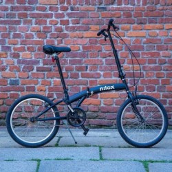 Bicicleta Plegable Nilox Musculare X0 Negro - ¡Compra Ya!