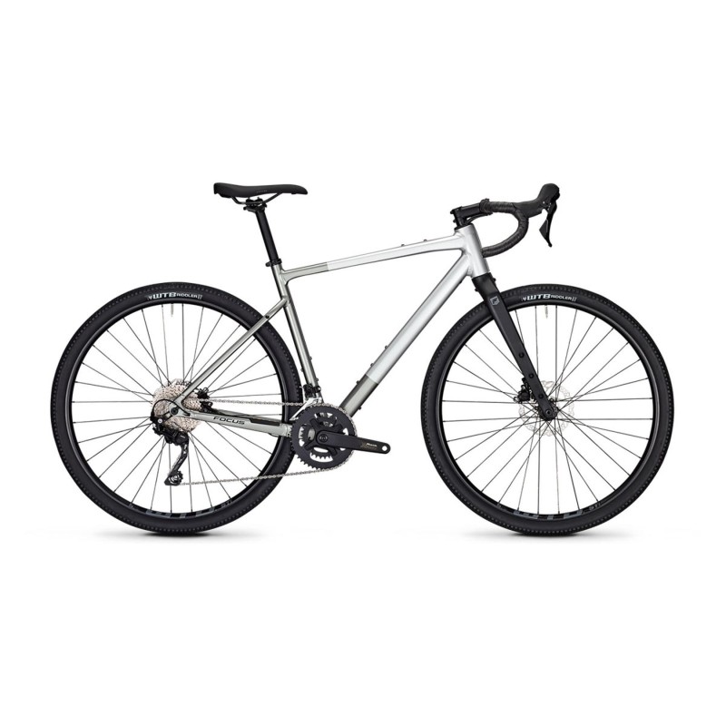 Bicicleta Gravel Focus Atlas 6.7 2025 gris: ¡Aventura Sin Límites!