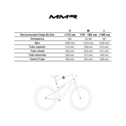 Bicicleta MMR Kaizen LTD Amarillo: ¡Potencia y estilo, compra ya!