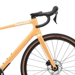 Bicicleta Gravel Cervélo Áspero GRX 610: ¡Aventura Naranja!