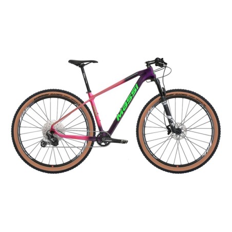 Bicicleta MTB Massi PRO 29 Rosa Lila Verde - ¡Compra Ahora!