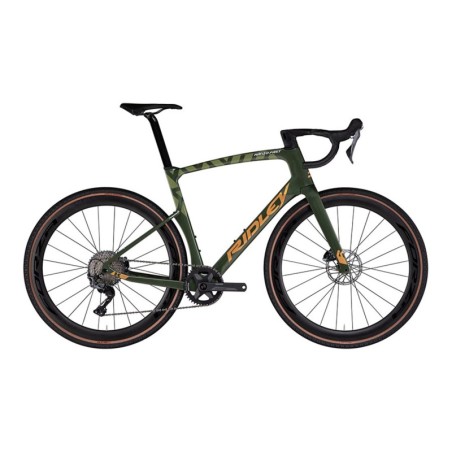 Bicicleta Gravel Ridley Kanzo Fast GRX DI2 Verde - ¡Compra Ahora!