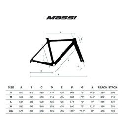 Bicicleta Massi Team Shimano 105: Ligera y Rápida - ¡Compra Ya!