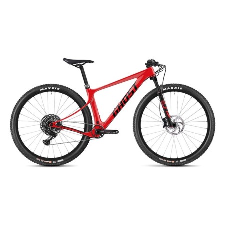 Bicicleta MTB Ghost Lector SF LC Pro: ¡Aventura en Rojo y Negro!
