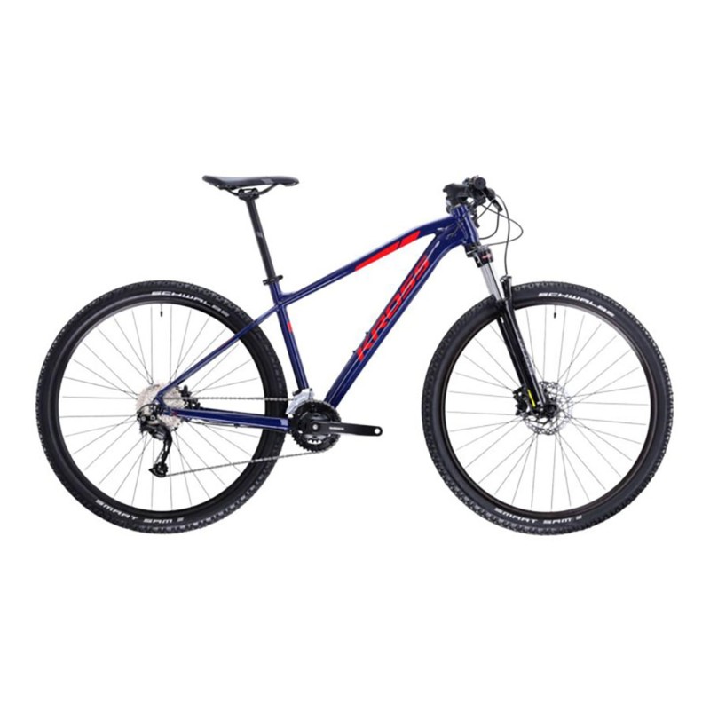 Bicicleta MTB Kross Level 2.0 29 Azul Navy Rojo - ¡Compra Ahora!